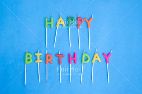 Fair Trade Photo Birthday, Blue, Colour, Colour image, Emotions, Happy, Horizontal, Letter, Object, Party, Peru, Place, South America, Text