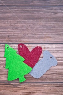 Fair Trade Photo Christmas, Christmas decoration, Christmas tree, Colour image, Heart, Nature, Object, Peru, Place, South America, Tree, Vertical, Wood