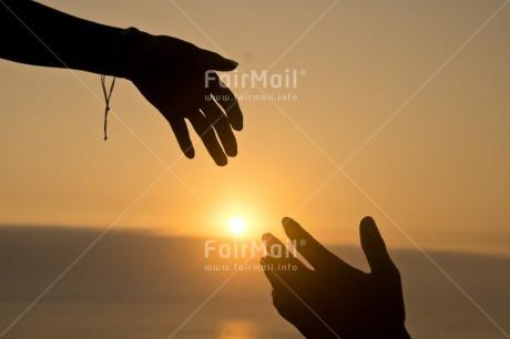 Fair Trade Photo Body, Colour image, Friendship, Hand, Help, Horizontal, Nature, People, Peru, Place, Shooting style, Silhouette, Sky, Solidarity, South America, Sunset, Together, Union, Values
