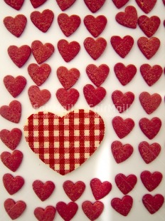Fair Trade Photo Closeup, Colour image, Heart, Love, Peru, Pink, Red, South America, Studio, Valentines day, Vertical, White