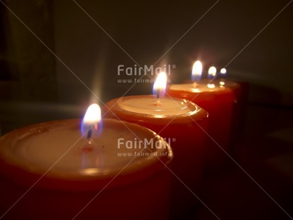 Fair Trade Photo Candle, Christmas, Colour image, Flame, Horizontal, Indoor, Peru, Red, South America, Studio, Tabletop